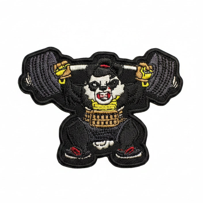 Gym Panda Velcro Patch