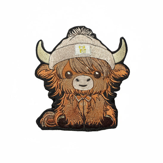 Highland Cow Velcro Patch