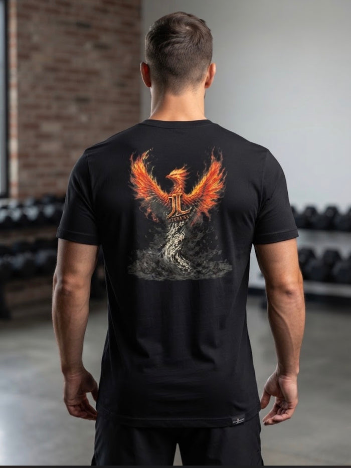 Phoenix Tee In Black
