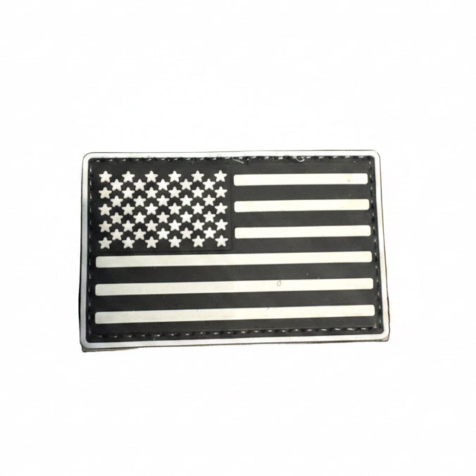 USA Flag PVC Velcro Patch