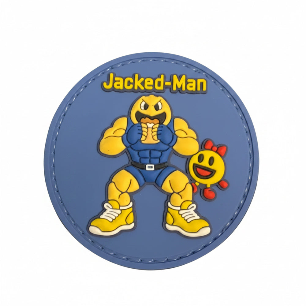 Jacked-Man PVC Velcro Patch