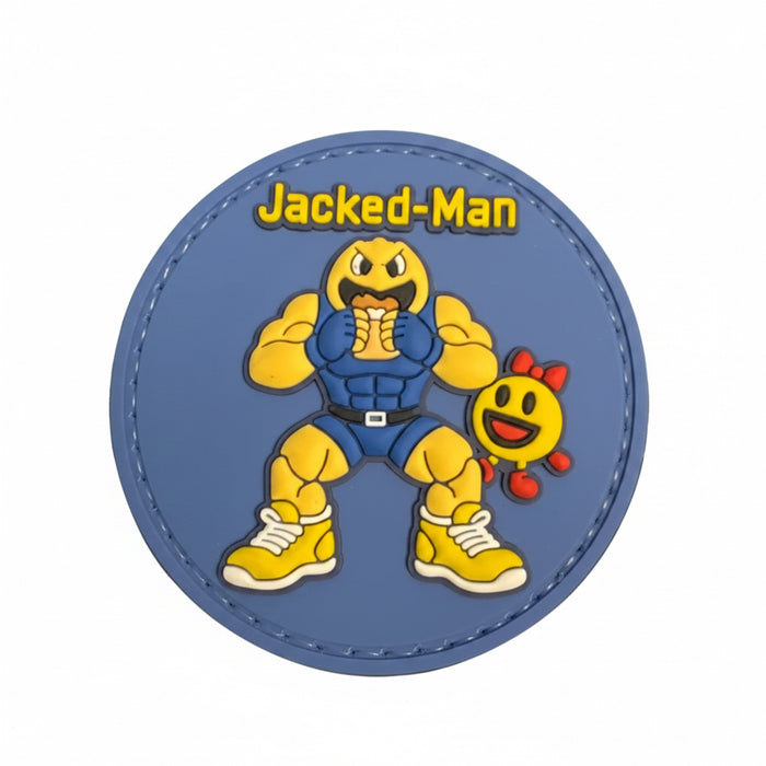 Jacked-Man PVC Velcro Patch