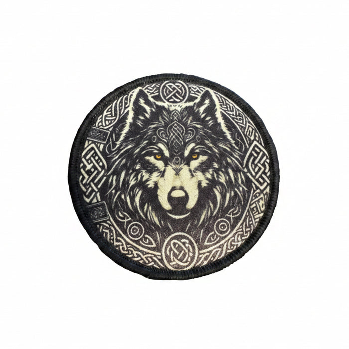 Lone Wolf Velcro Patch