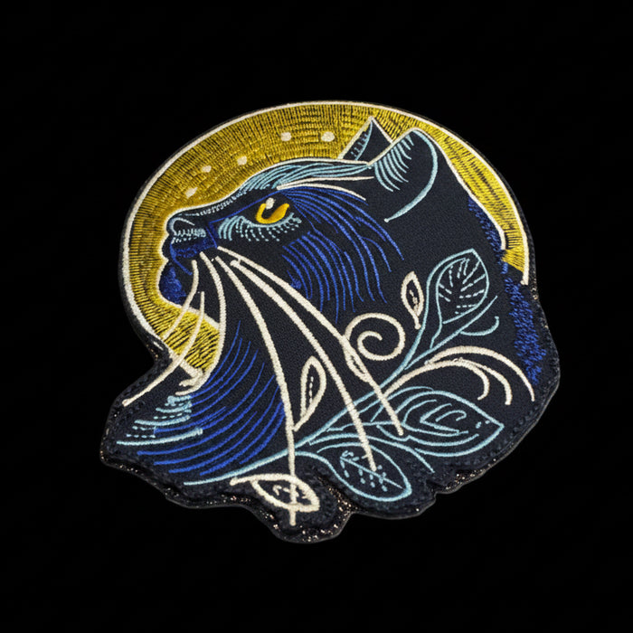 Midnight Majesty Embroidered Velcro Patch