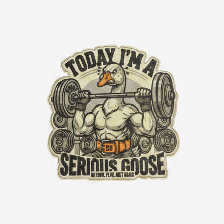 Serious Goose Velcro Patch