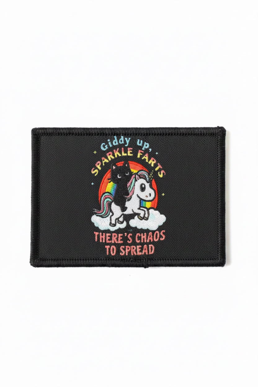 Glitter & Mayhem Velcro Patch