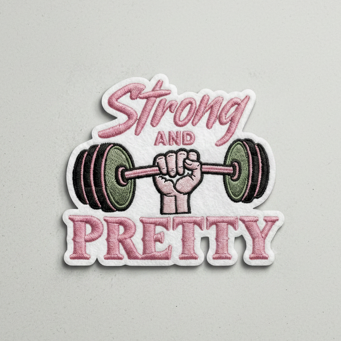 Strong & Pretty Velcro Patch