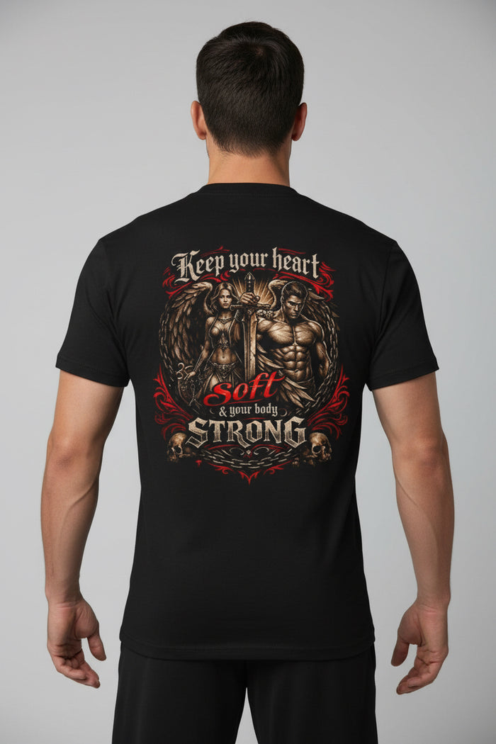 Heart Soft, Body Strong Tee